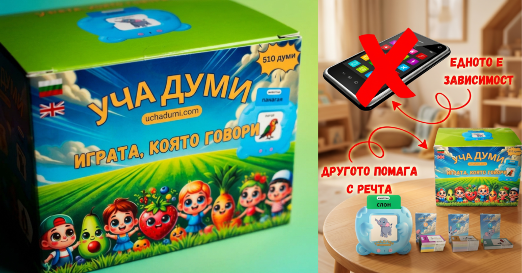 как да изберем образователна играчка УЧА ДУМИ карти с четец